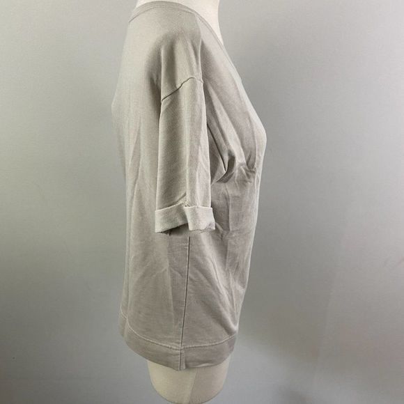 NWT‎ JOE'S JEANS Grey Scoop Neck Tee (S) - Picture 4 of 8